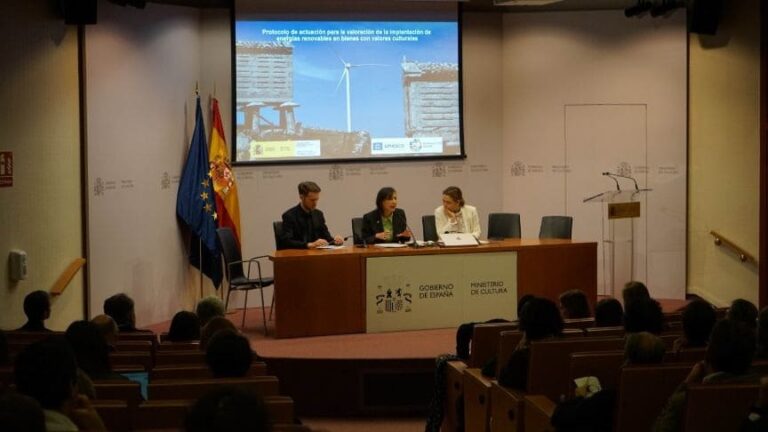 El Ministerio de Cultura presenta el ‘Protocolo para la implementación de energías renovables en bienes del patrimonio cultural’