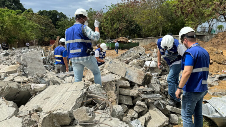 Onesvie mantiene bajo custodia escombros del Jet Set para análisis forense y determinar causas del colapso