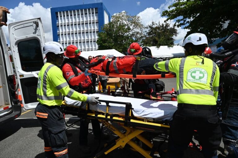 Ministerio de Trabajo realiza simulacro de brigadas de emergencia