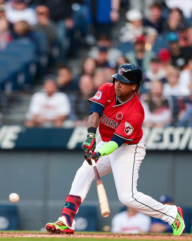 José Ramírez extiende a 21 partidos su racha de juegos bateando de indiscutible José Ramírez extiende a 21 partidos su racha de juegos bateando de indiscutible