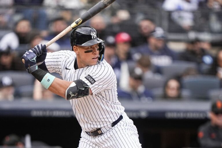 Aaron Judge conecta su jonrón número 10 de la campaña