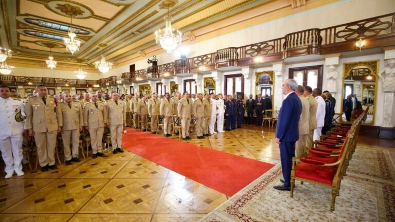 Presidente Abinader dice que gracias al fortalecimiento y trabajo de las Fuerzas Armadas y la Policía Nacional la República Dominicana se consolida como un faro de paz en la región