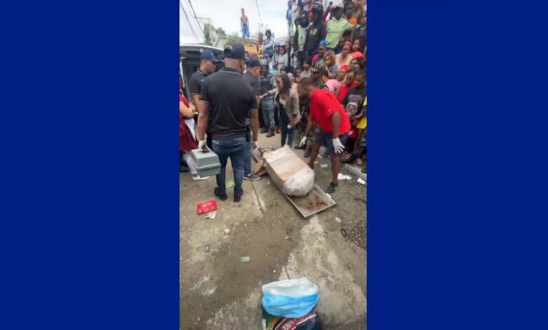 Hallazgo de cadáver de mujer dentro de una caja conmociona sector Jeringa en San Cristóbal