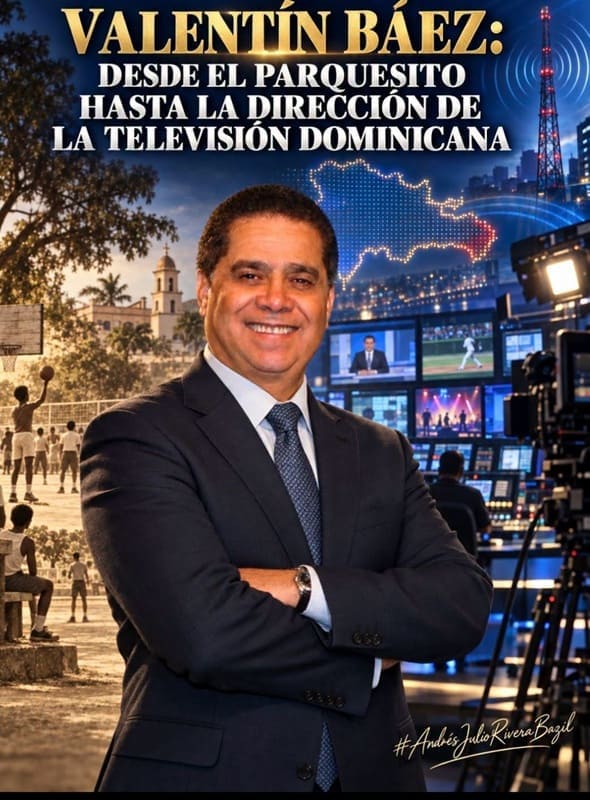 Valentín Báez: desde el parquesito hasta la dirección de la televisión dominicana Valentín Báez: desde el parquesito hasta la dirección de la televisión dominicana