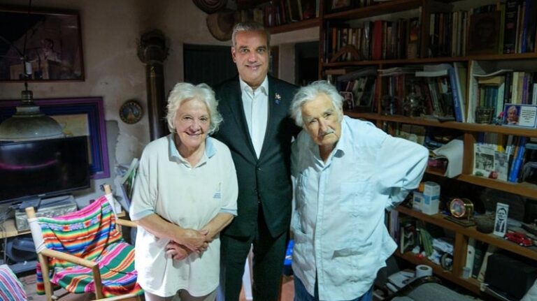 Visita de Luis Abinader a Pepe Mujica