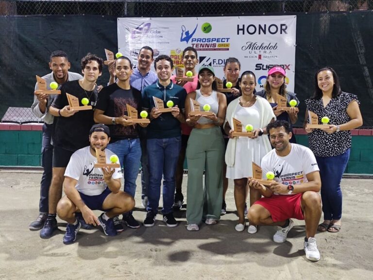 Ramírez, Corrales, Rosario, Madej y Pérez campeones 4to Amateur Prospect Tennis