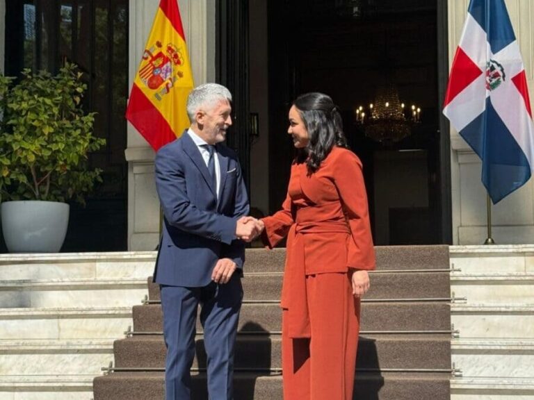 Ministra Faride Raful trata con su homólogo español estrategias sobre seguridad ciudadana y prevención de delitos