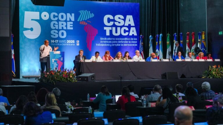 República Dominicana participa en congreso sindical de las Américas con llamado a un sindicalismo inclusivo y adaptado a la era digital