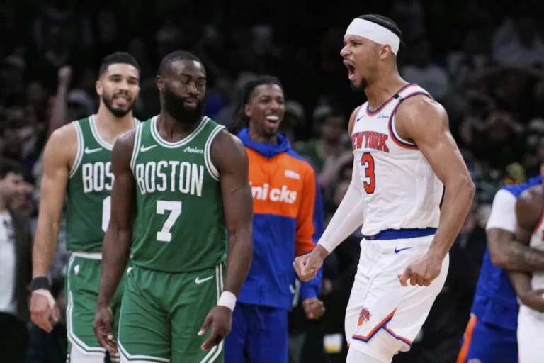 Los Knicks toman ventaja de 2-0 sobre los Celtics tras remontar 20 puntos y ganar 91-90