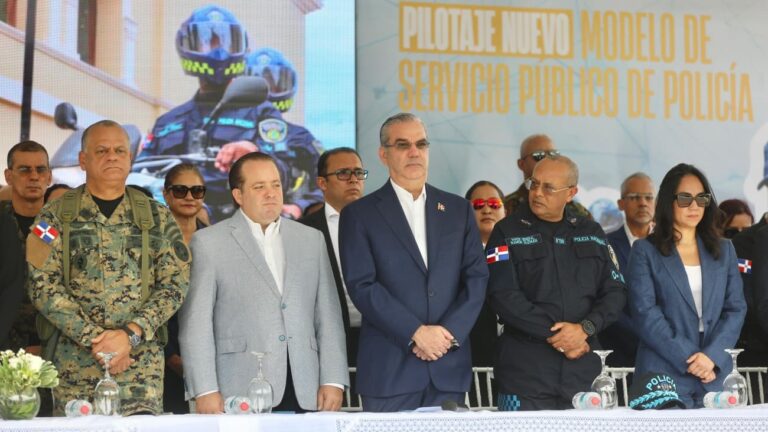 Gobierno pone en marcha nuevo modelo de patrullaje y servicio policial en el Gran Santo Domingo