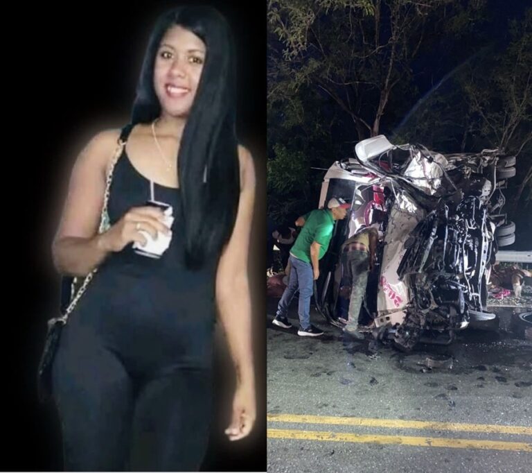 Dos muertos y seis heridos tras accidente en Baní