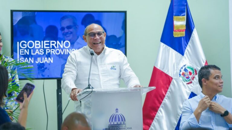 Infotep destaca impacto transformador de la formación técnico profesional en el desarrollo de los territorios durante “El Gobierno en las Provincias” en San Juan