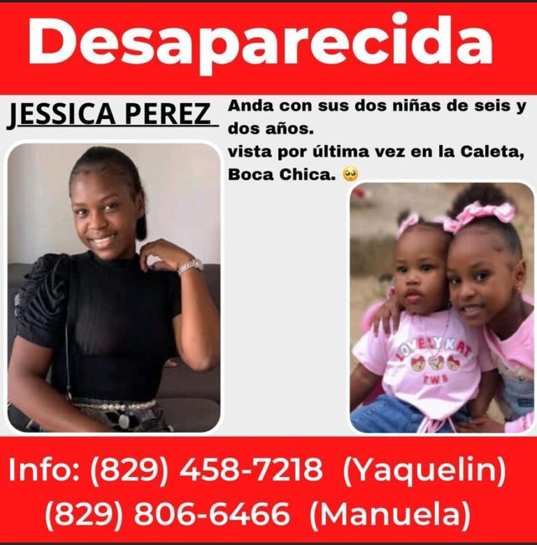 Siguen búsqueda de madre y sus dos hijas de 6 y 2 años reportadas desaparecidas