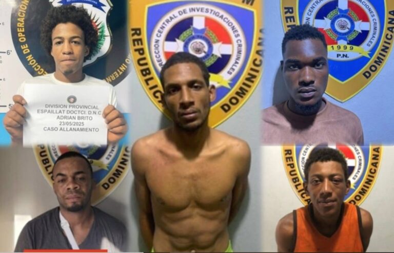 Se fugan cinco reclusos de cuartel policial de Moca