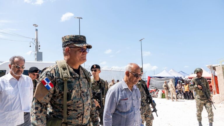 Secretario general de la OEA y ministro de Defensa de RD realizan visita orientativa a la frontera entre la República Dominicana y Haití