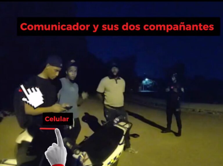 Policía dice periodista Edward Ramírez fue detenido junto a otros dos hombres en zona boscosa y oscura del Centro Olímpico