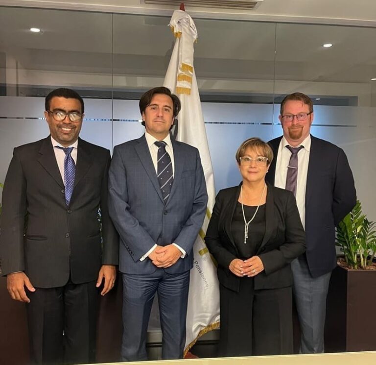 ADAFP se reúne con Misión del FMI para analizar los avances y retos del sistema de pensiones