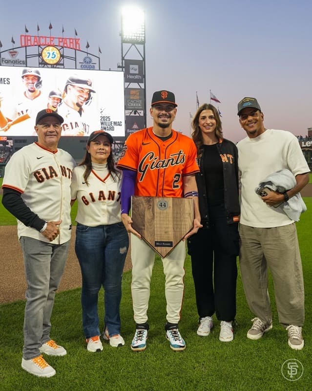 Willy Adames hace historia al ganar el Premio Willie Mac 2025