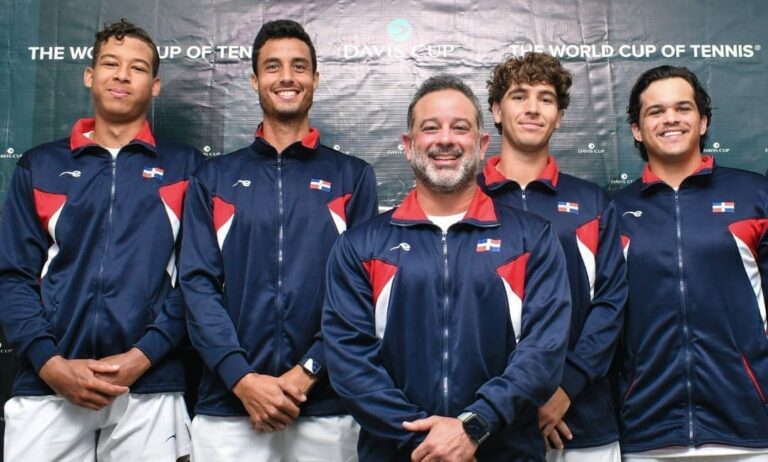 Equipo de Copa Davis de República Dominicana ya práctica en Antalya