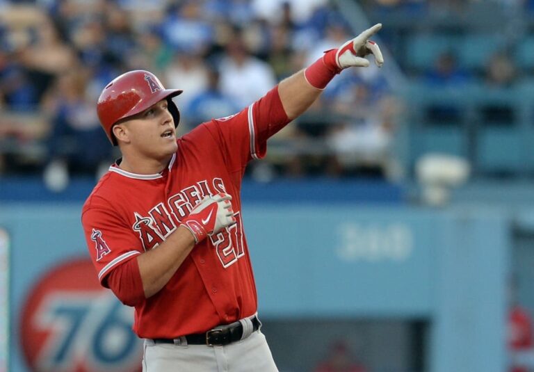 Mike Trout está cerca de hacer historia