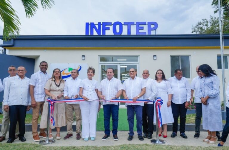 INFOTEP inaugura Centro de Capacitación del INFOTEP en Zona Franca de Puerto Plata