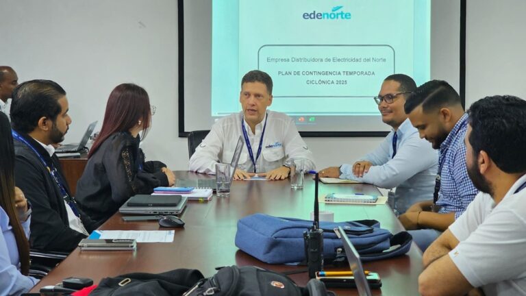 EDENORTE activa Plan de Contingencia y entra en sesión permanente ante tormenta tropical Melissa