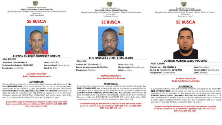 Policía identifica implicados en tiroteo en Bella Vista