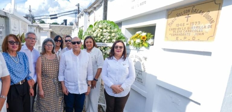 INFOTEP rinde homenaje a Mario Nelson Galán con ofrenda floral y nuevo centro tecnológico en Jarabacoa