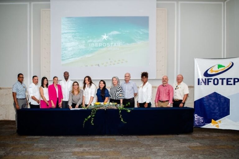 Iberostar Hotels & Resorts se integra al programa de Formación Dual de INFOTEP; buscan impulsar oportunidades laborales y desarrollar nuevo talento en el sector hotelero