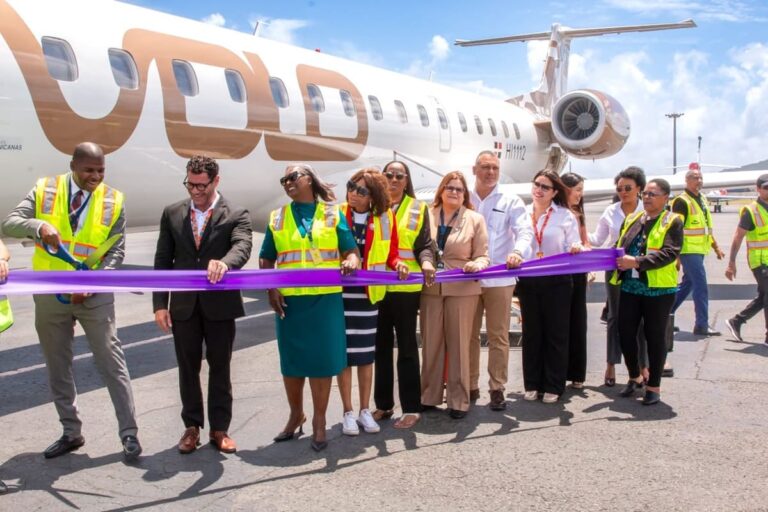 Sunrise Airways conecta Santo Domingo con Isla Tortola en vuelo directo