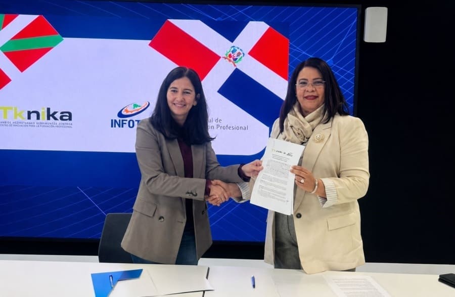 INFOTEP y TKNIKA del País Vasco firman protocolo de cooperación para fortalecer la innovación y la formación técnico profesional INFOTEP y TKNIKA del País Vasco firman protocolo de cooperación para fortalecer la innovación y la formación técnico profesional