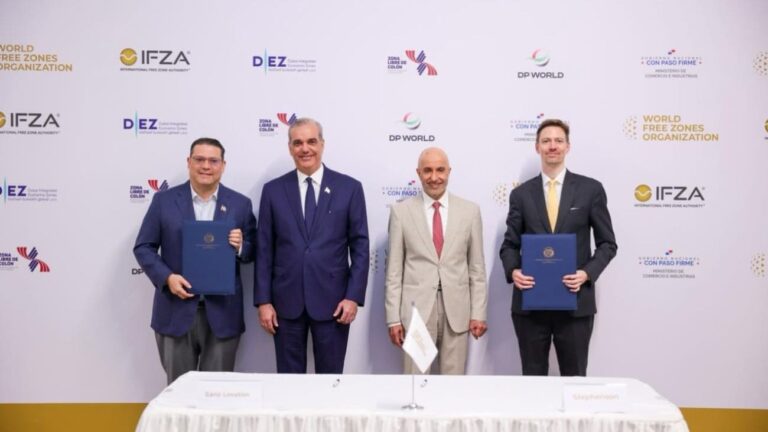 Gobierno y Organización Mundial de Zonas Francas firman memorando para fortalecer cooperación y promover inversiones