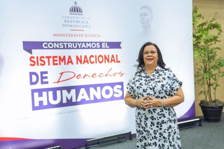 Directora del INFOTEP reafirma disposición de integrarse al Sistema Nacional de Derechos Humanos del Ministerio de Justicia