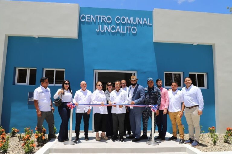 EGEHID inaugura centro comunal en Juncalito para impulsar el desarrollo sociocultural